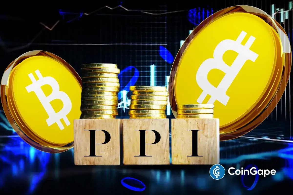 an image with the PPI inflation text and Bitcoin logo