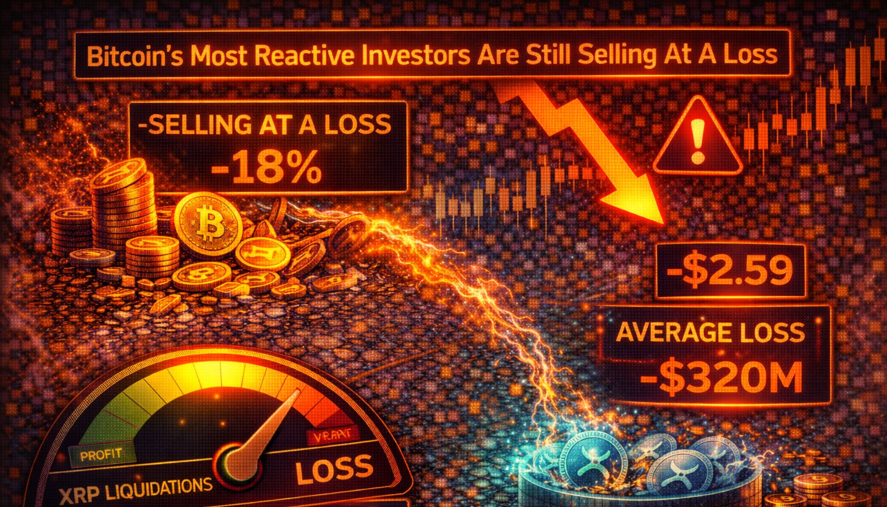Bitcoin’s Most Reactive Investors Are Still Selling At A Loss