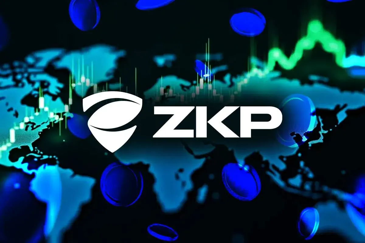 Zero-Knowledge Proof ZKP logo illustration