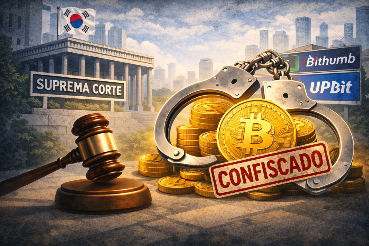 Suprema Corte da Coreia do sul autoriza apreensão de Bitcoin em exchanges