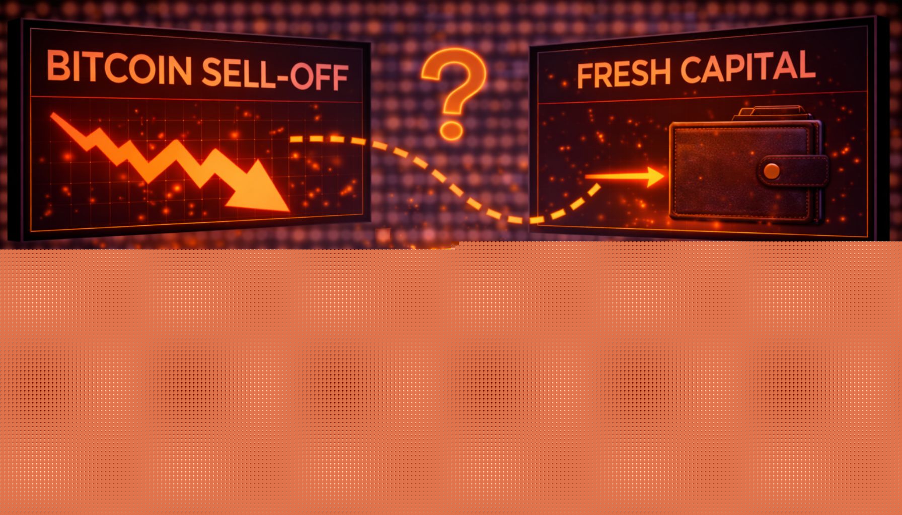 Bitcoin Sell-Off Goes Largely Unabsorbed: Fresh Capital Is Missing